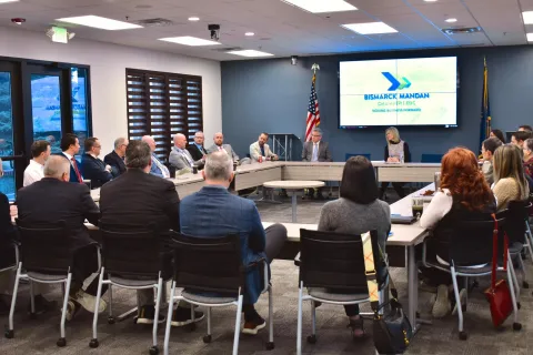 Congresswoman Julie Fedorchak (R-ND) at Bismarck-Mandan EDC roundtable
