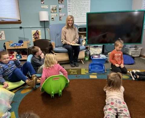 Congresswoman Julie Fedorchak (R-ND) with Head Start