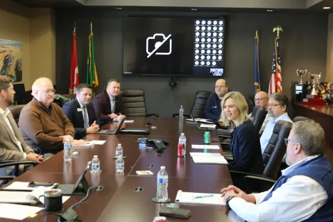 Congresswoman Julie Fedorchak (R-ND) at NDPC Roundtable