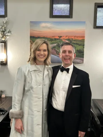 Congresswoman Julie Fedorchak (R-ND) with Governor Kelly Armstrong