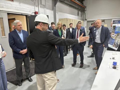 Tour of lab
