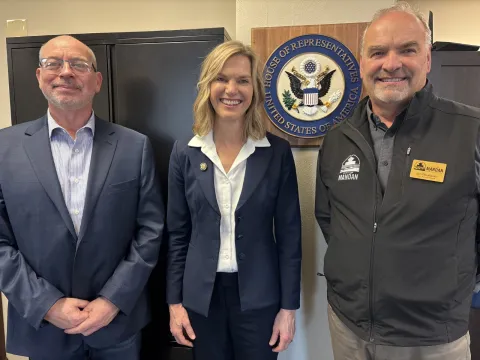 Fedorchak meets with Mayor of Mandan