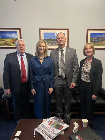 Rep. Fedorchak with North Dakota Department of Transportation