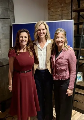 Congresswoman Julie Fedorchak (R-ND) with Kirsten Baesler