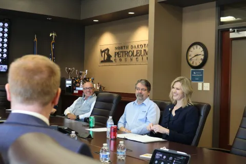 Congresswoman Julie Fedorchak (R-ND) at NDPC Roundtable