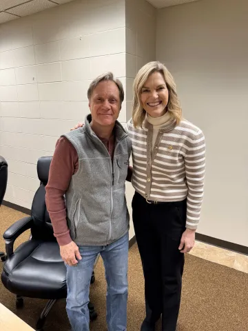 Congresswoman Julie Fedorchak (R-ND) with Mayor of Medora
