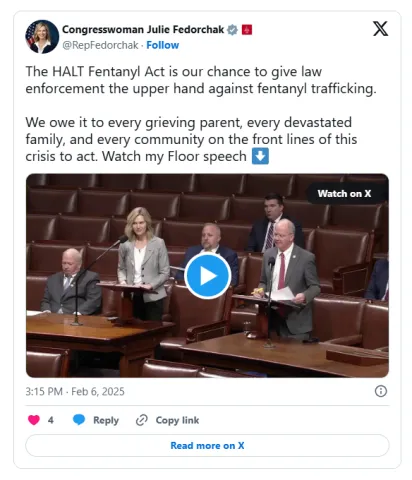 Rep. Fedorchak speaks on House Floor