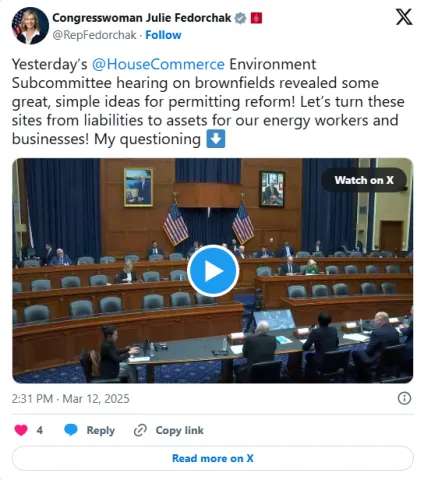 Congresswoman Julie Fedorchak's (R-ND) questioning