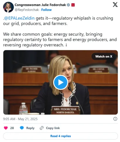 Congresswoman Julie Fedorchak (R-ND)