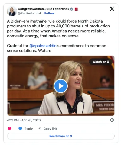 Twitter screenshot of clip